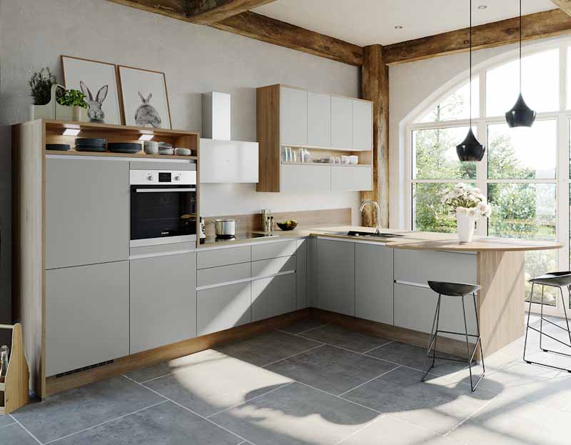 How do Nolte Express Kitchens compare to other German kitchen brands?